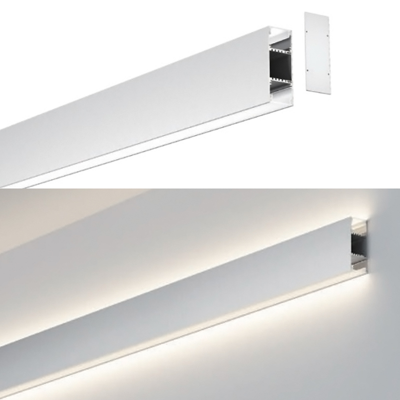 LED Strip Channel With Two Sides Illumination For 20mm Multi-Row Strip Lights LED Strip Channel With Two Sides Illumination For 20mm Multi-Row Strip Lights